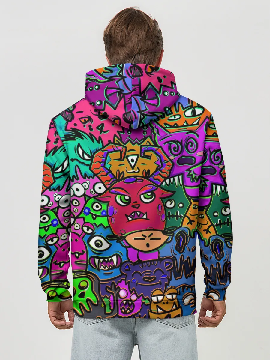 Худи мужской база хлопок / Happy