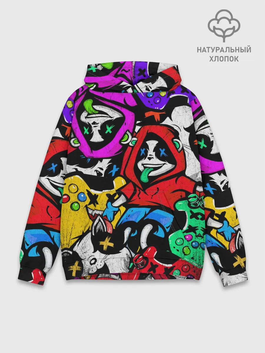 Худи мужской база хлопок / Play