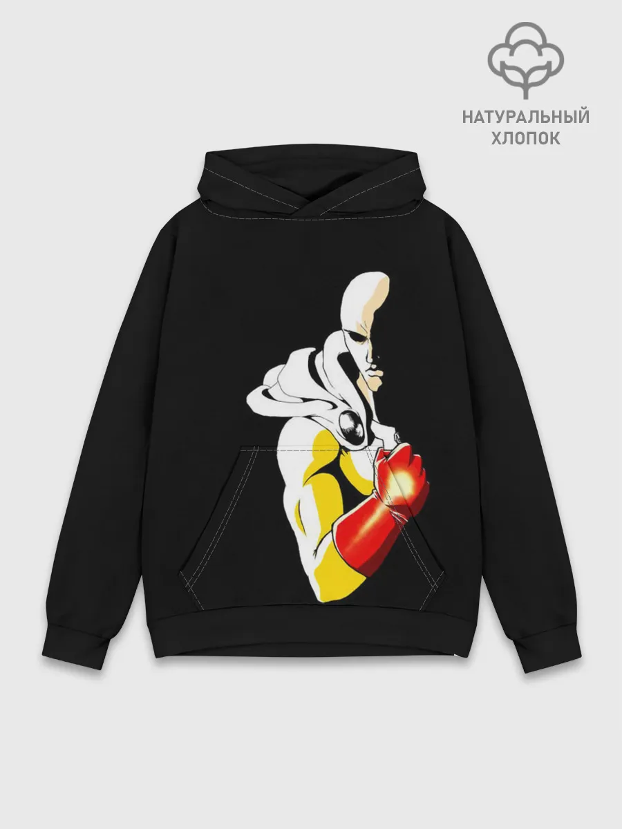 Худи мужской база хлопок / Сайтама | One Punch Man