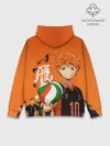 Худи мужской база хлопок / Волебольная команда из аниме HAIKYUU!!