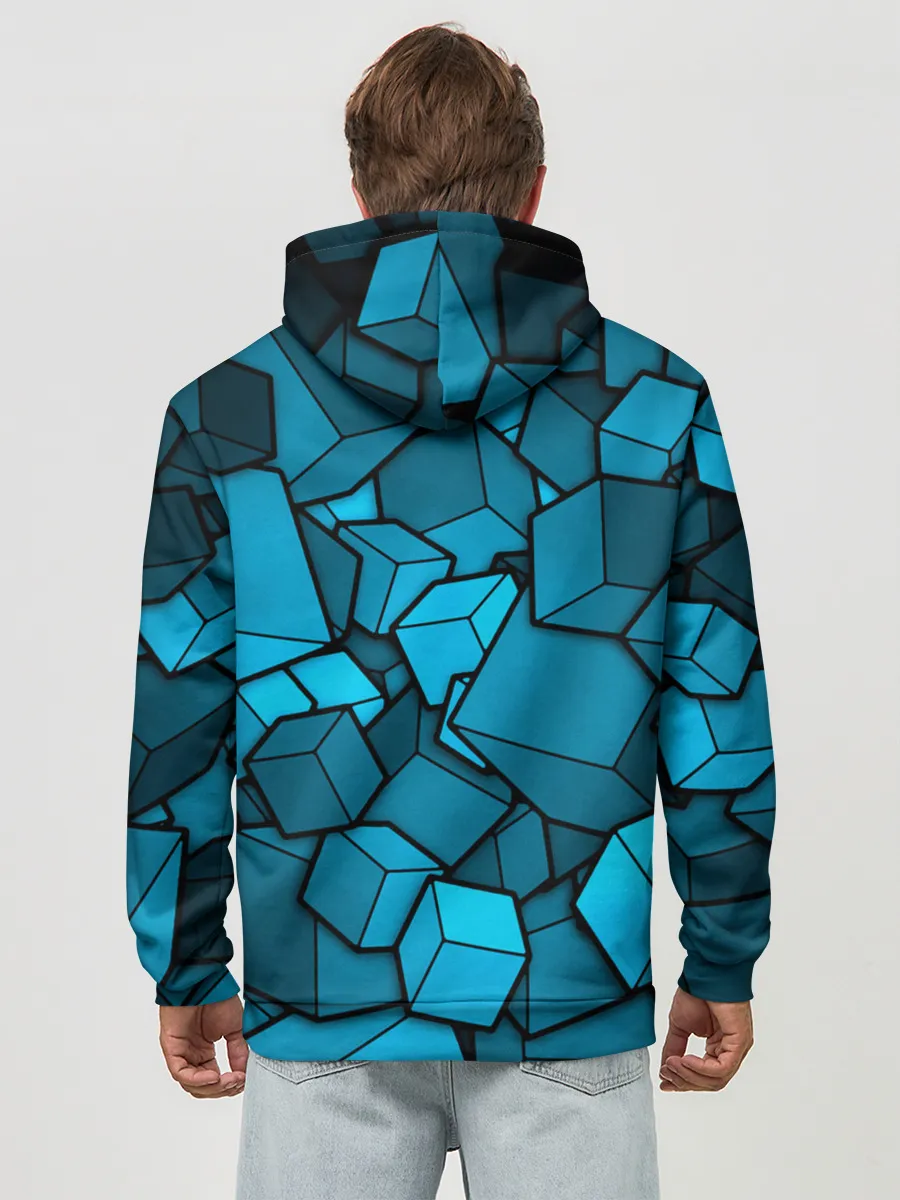 Худи мужской база хлопок / Minecraft