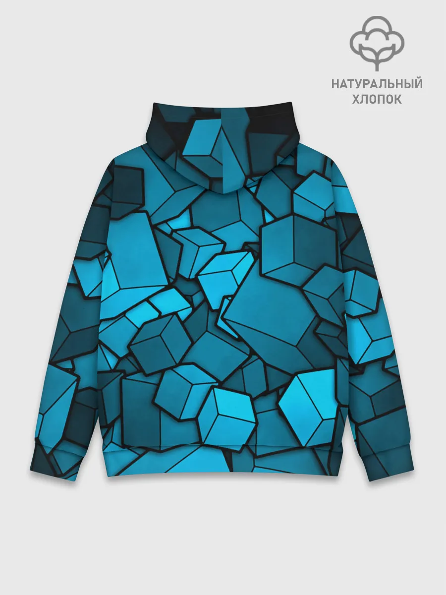 Худи мужской база хлопок / Minecraft