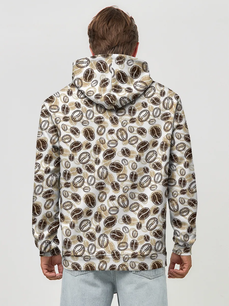 Худи мужской база хлопок / Кофе