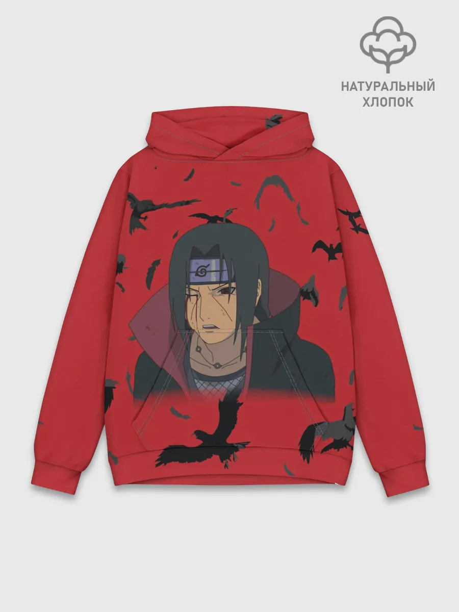 Худи мужской база хлопок / Uchiha | Hitachi
