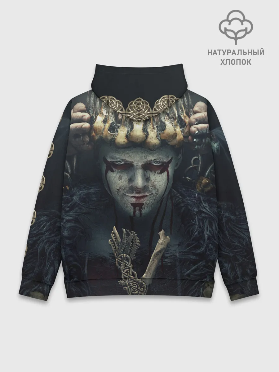 Худи мужской база хлопок / Викинги - Ивар