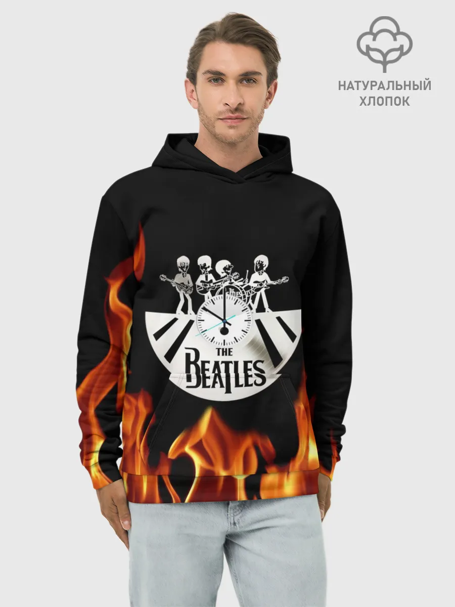 Худи мужской база хлопок / The Beatles