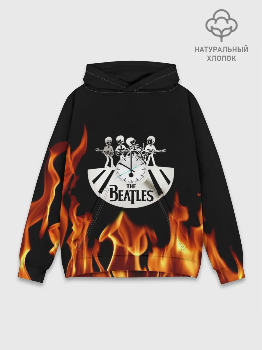 Худи мужской база хлопок / The Beatles