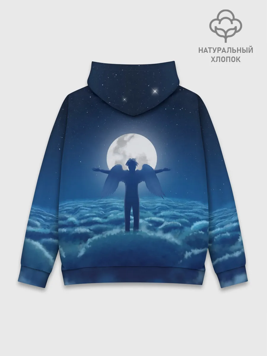 Худи мужской база хлопок / Ангел