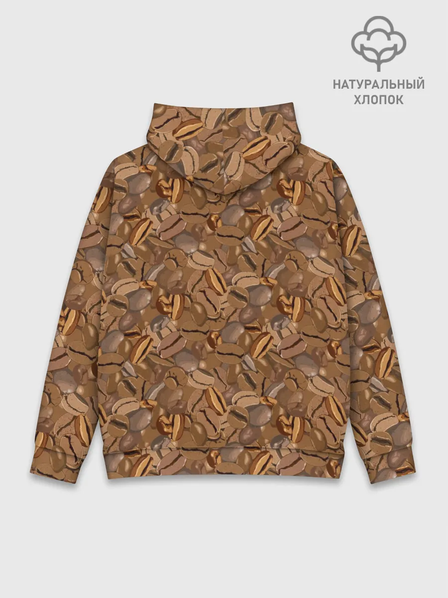 Худи мужской база хлопок / Кофейные Зёрна