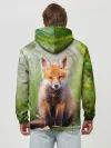 Худи мужской база хлопок / Лисичка
