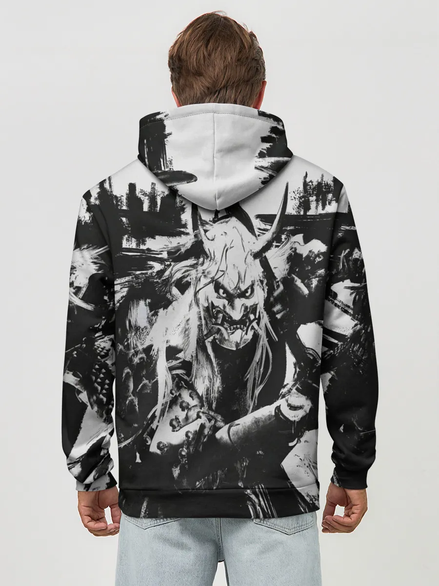 Худи мужской база хлопок / Samurai | Ghost of Tsushima