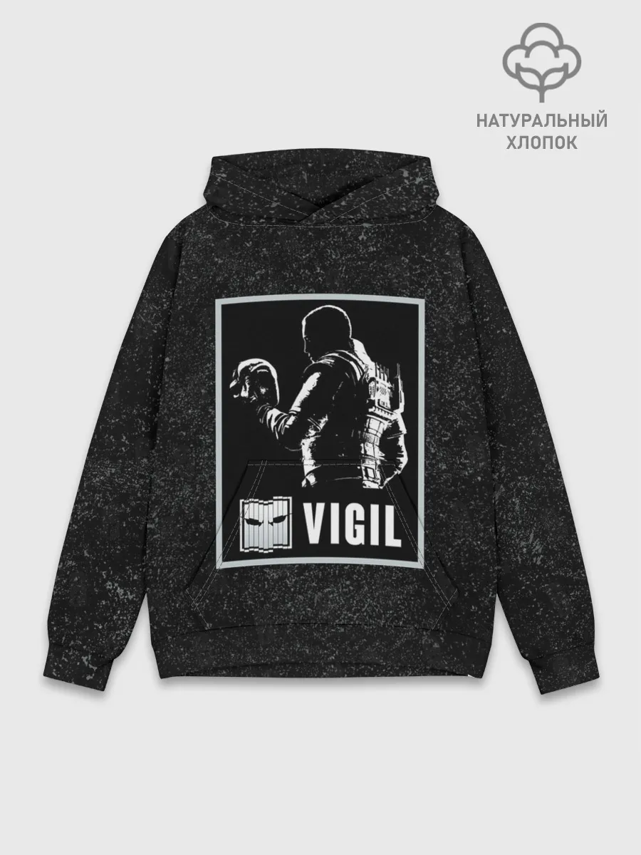 Худи мужской база хлопок / Vigil