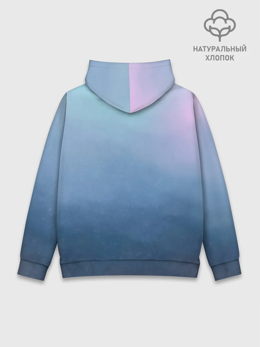 Худи мужской база хлопок / Рыбка