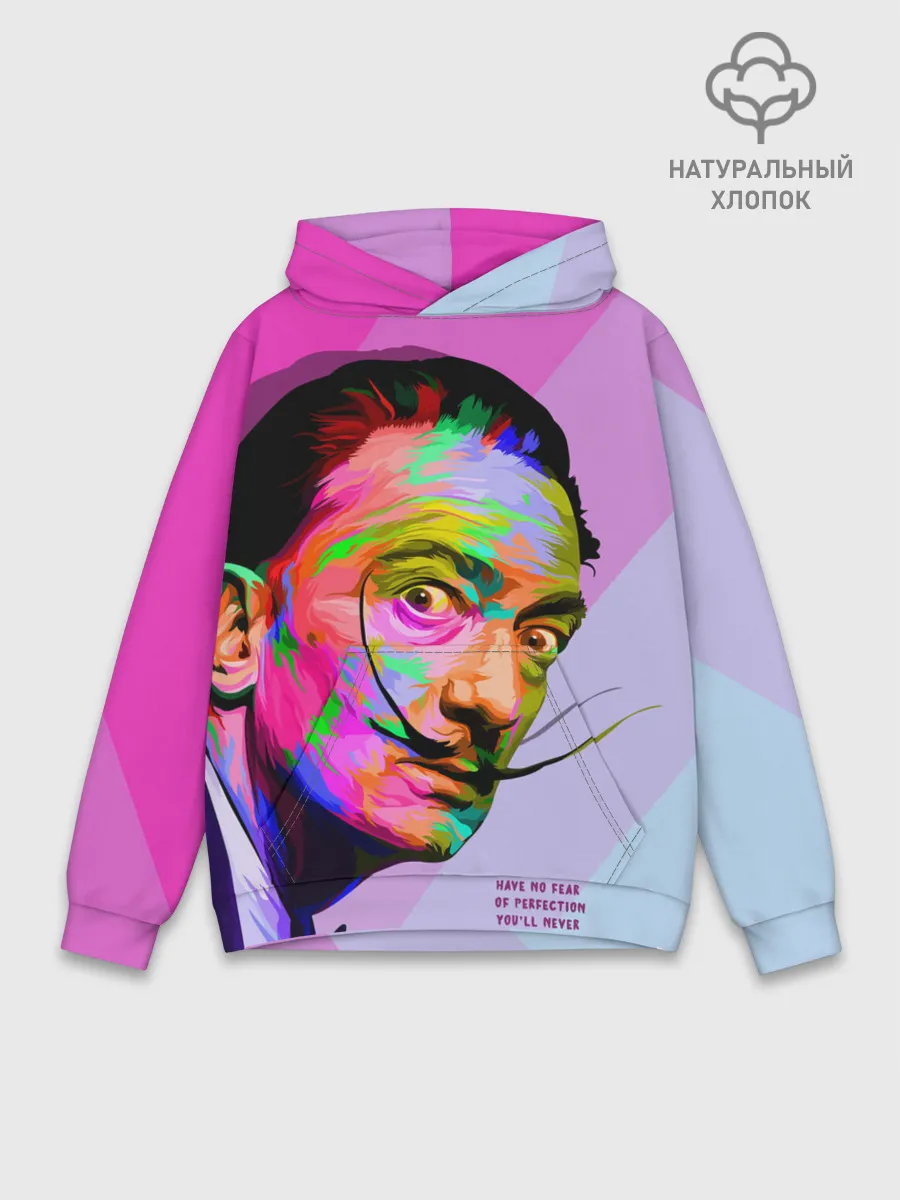 Худи мужской база хлопок / Сальвадор Дали