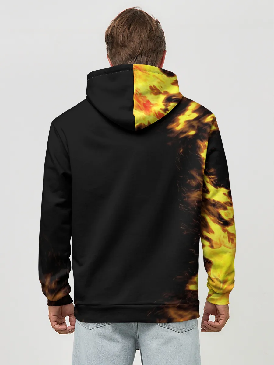 Худи мужской база хлопок / Обещанный неверленд Emma