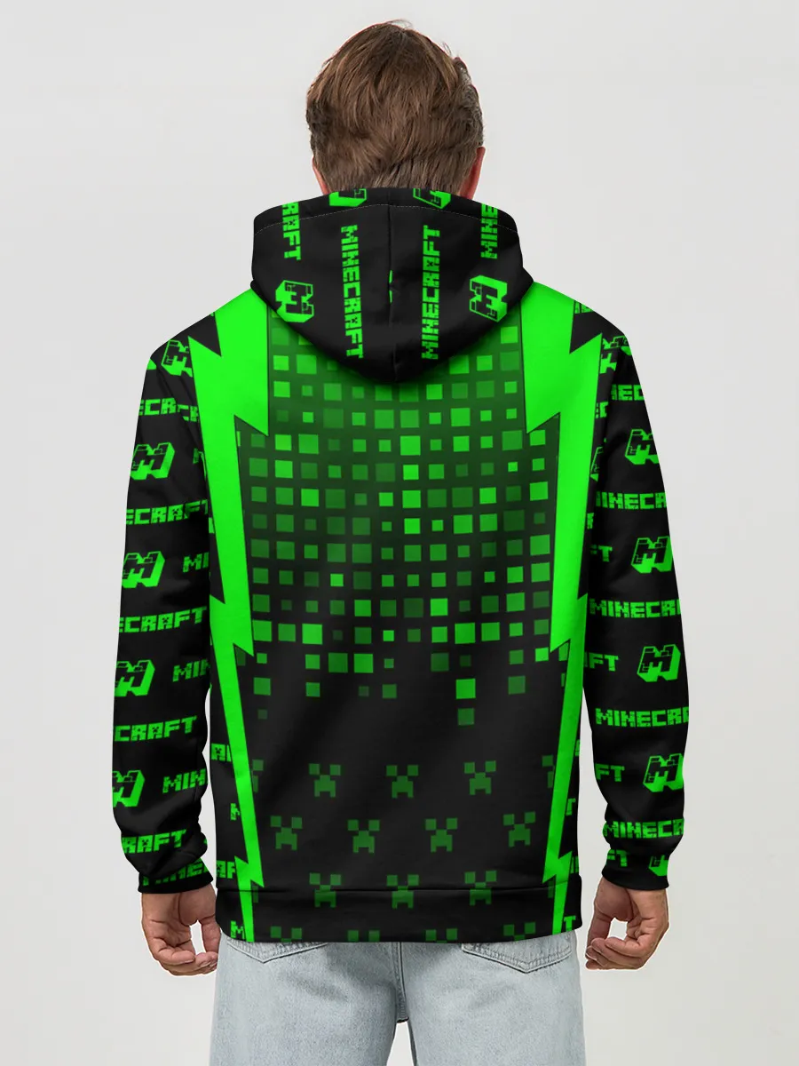 Худи мужской база хлопок / Minecraft