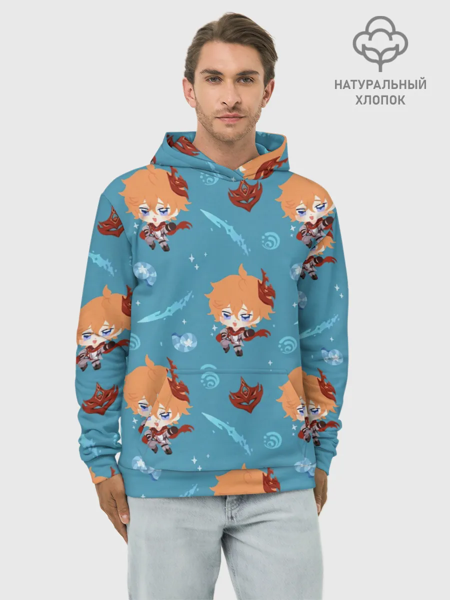 Худи мужской база хлопок / Чиби Чайльд