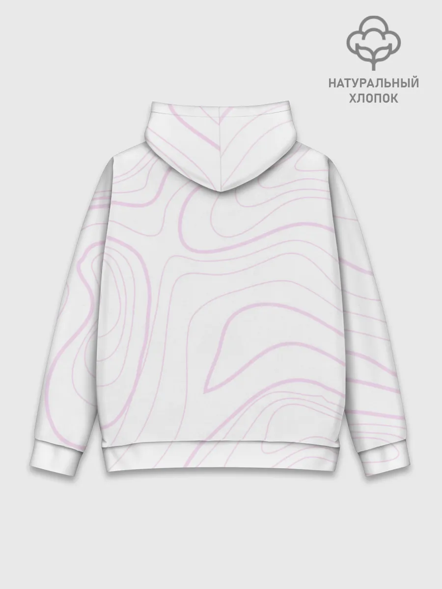 Худи мужской база хлопок / Моб Психо 100