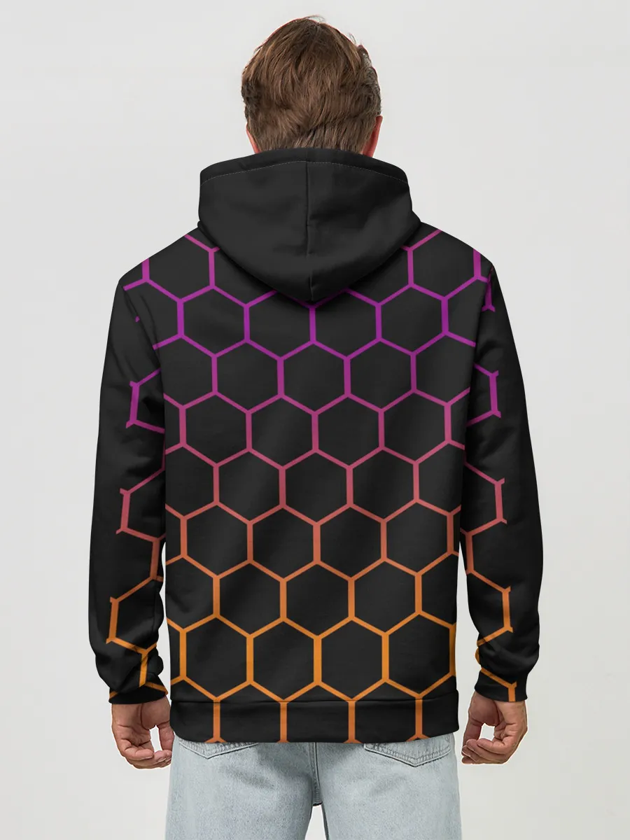 Худи мужской база хлопок / CS:GO Электрический улей