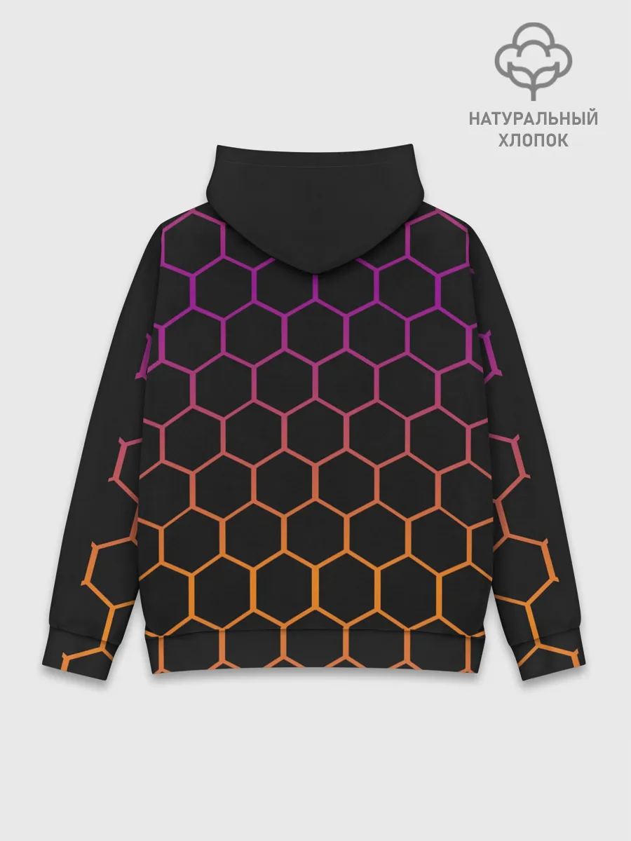 Худи мужской база хлопок / CS:GO Электрический улей