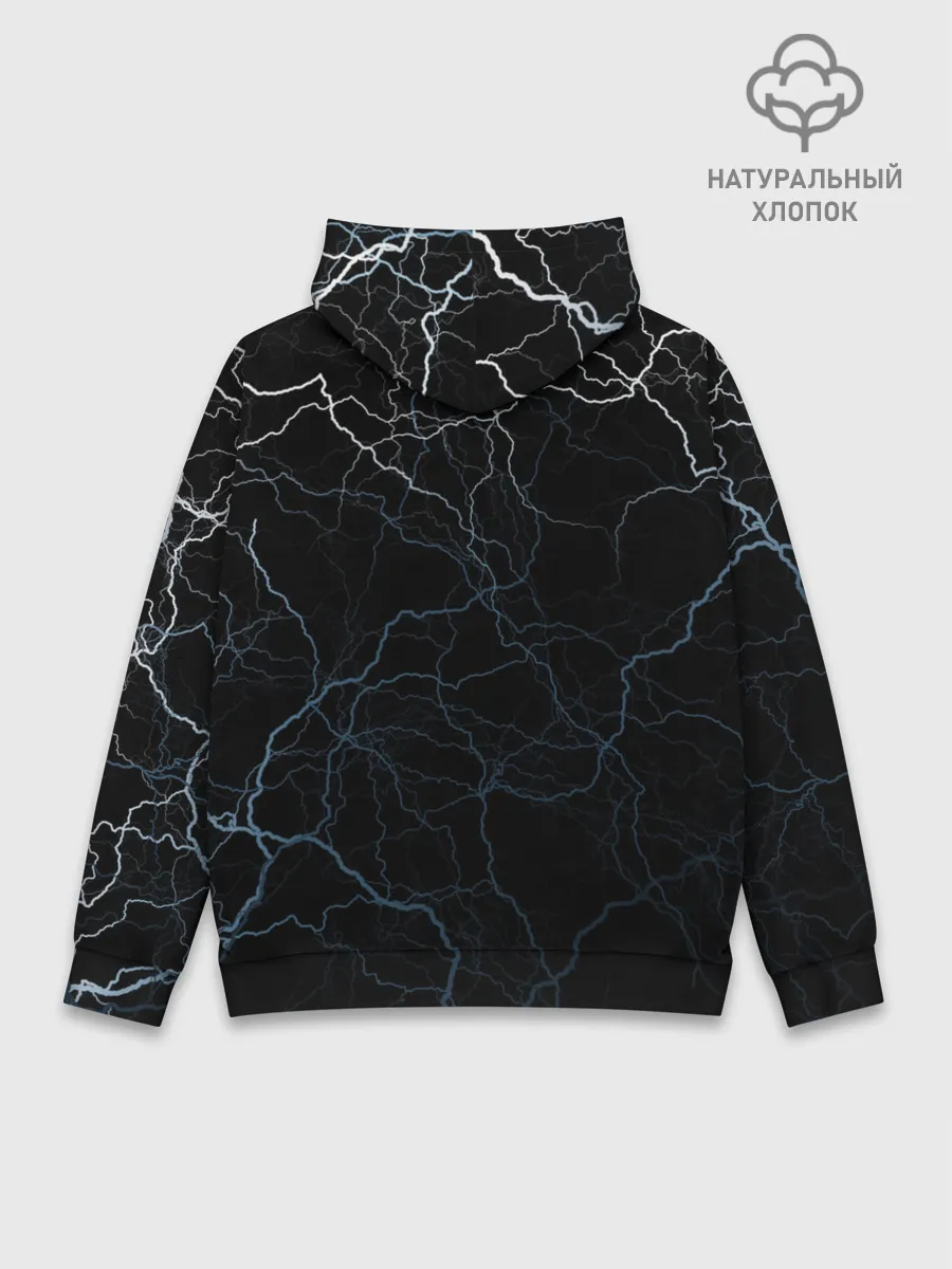 Худи мужской база хлопок / The Skull King and Queen