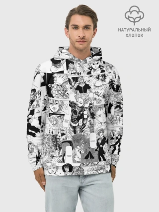 Худи мужской база хлопок / Семь смертных грехов