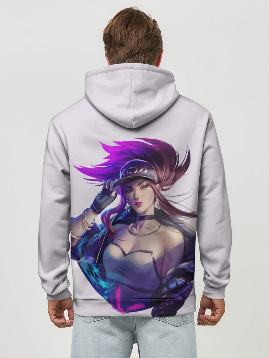 Худи мужской база хлопок / KDA Akali