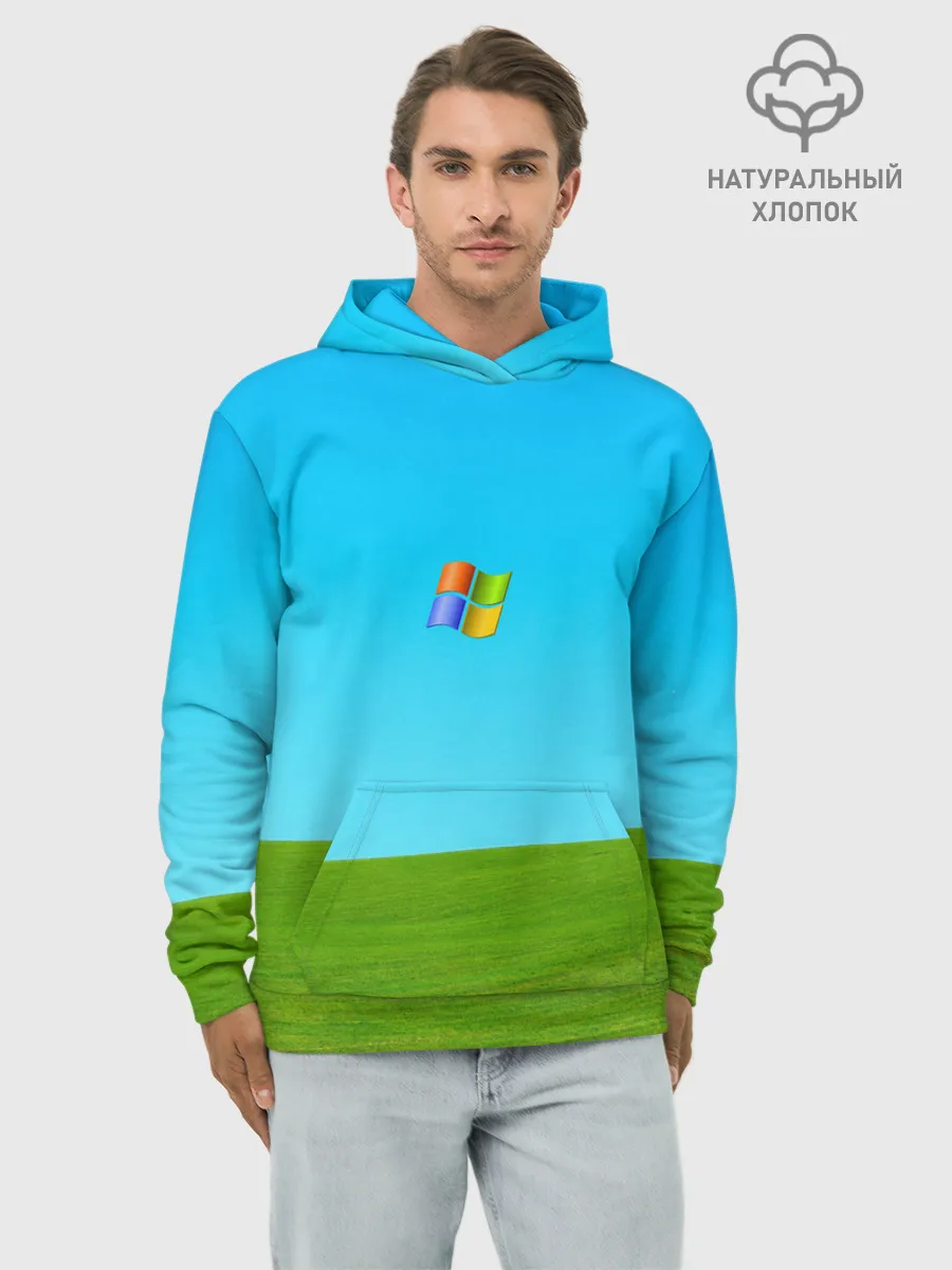 Худи мужской база хлопок / Windows XP