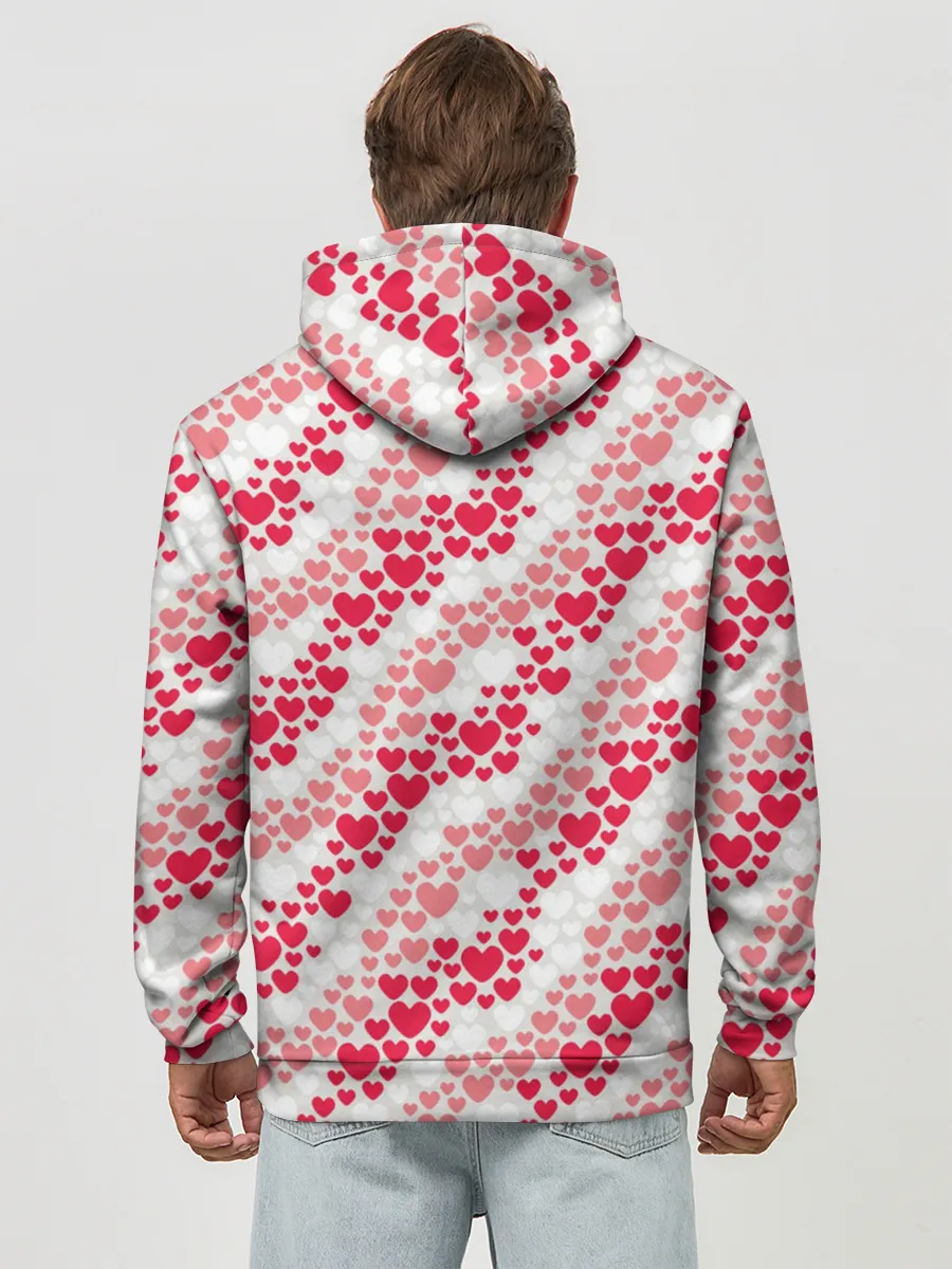 Худи мужской база хлопок / Волны Любви