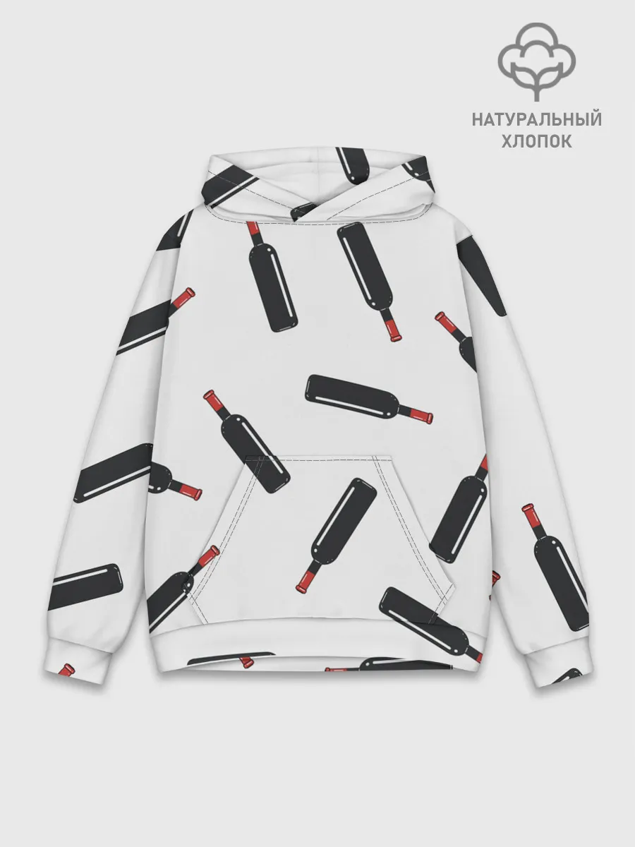 Худи мужской база хлопок / винишко