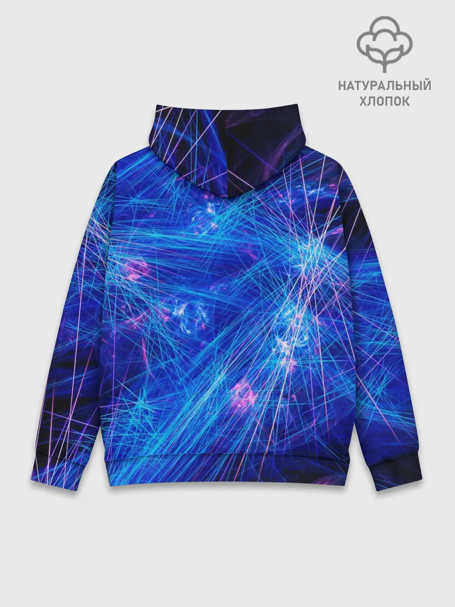 Худи мужской база хлопок / Danganronpa neon