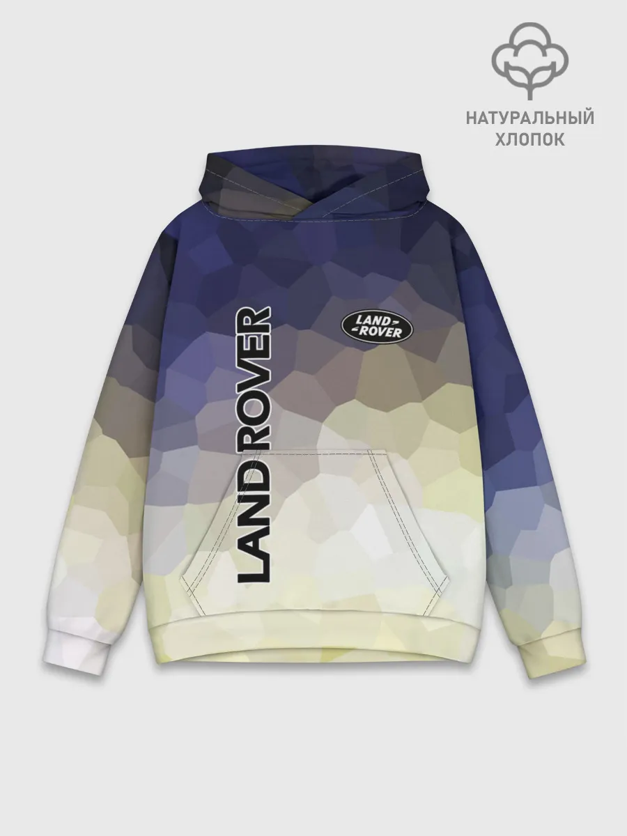 Худи мужской база хлопок / LAND ROVER