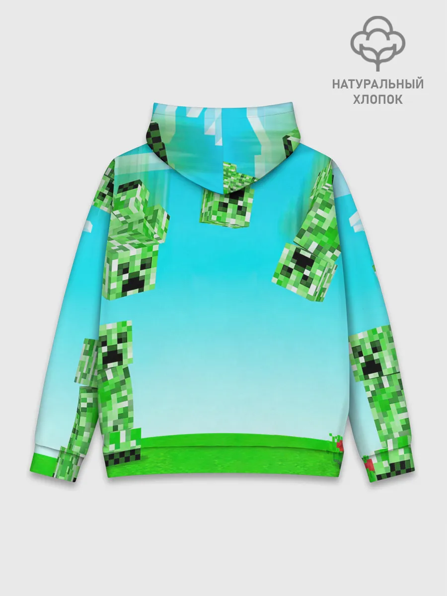 Худи мужской база хлопок / Minecraft