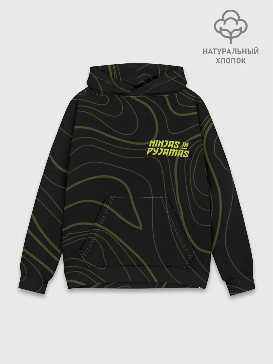 Худи мужской база хлопок / Ninjas In Pyjamas