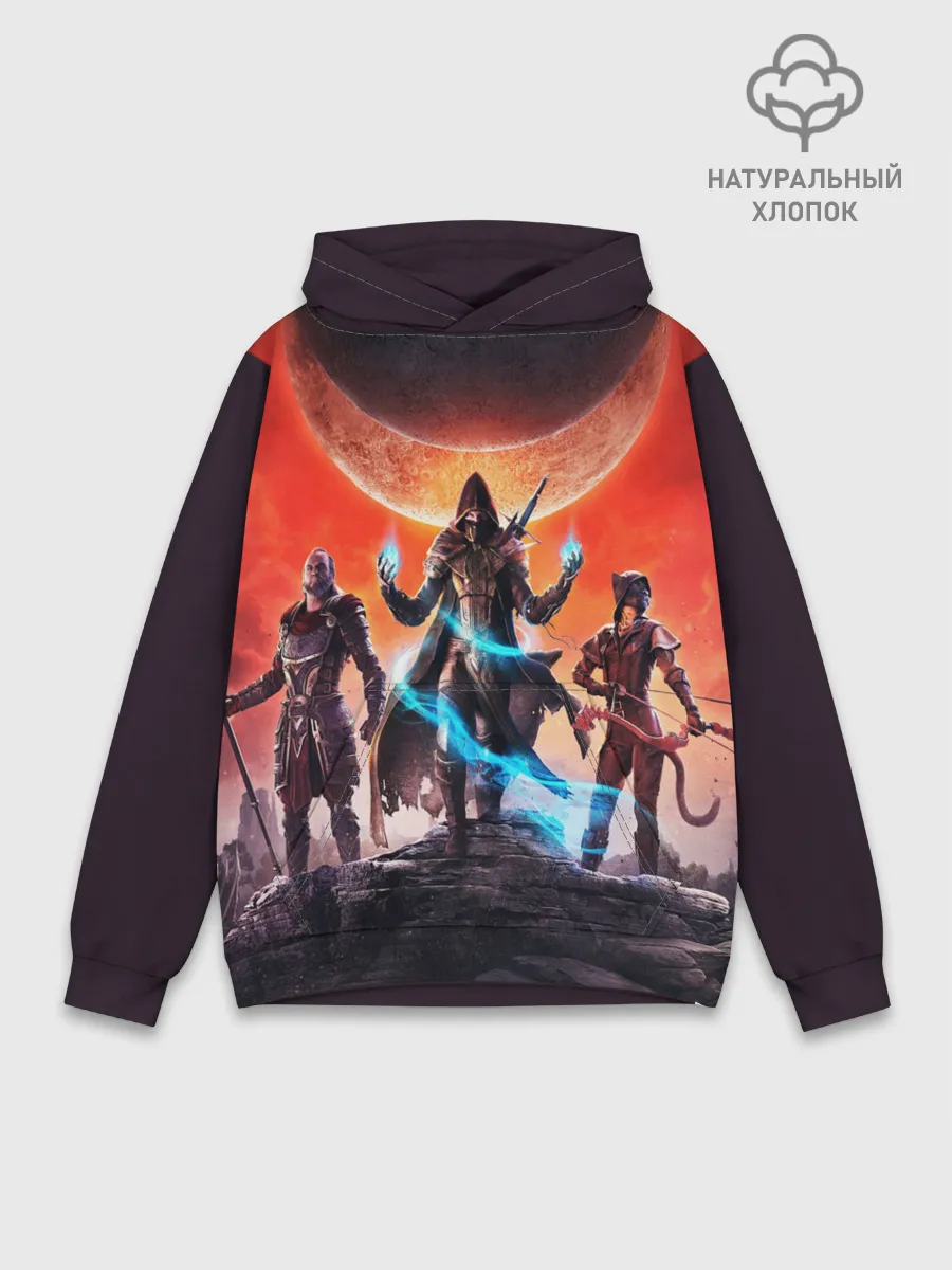 Худи мужской база хлопок / THE ELDER SCROLLS
