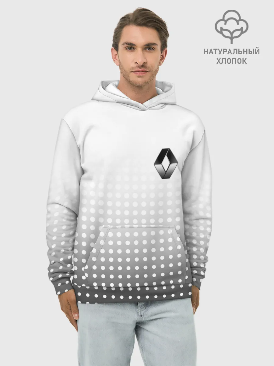 Худи мужской база хлопок / Renault