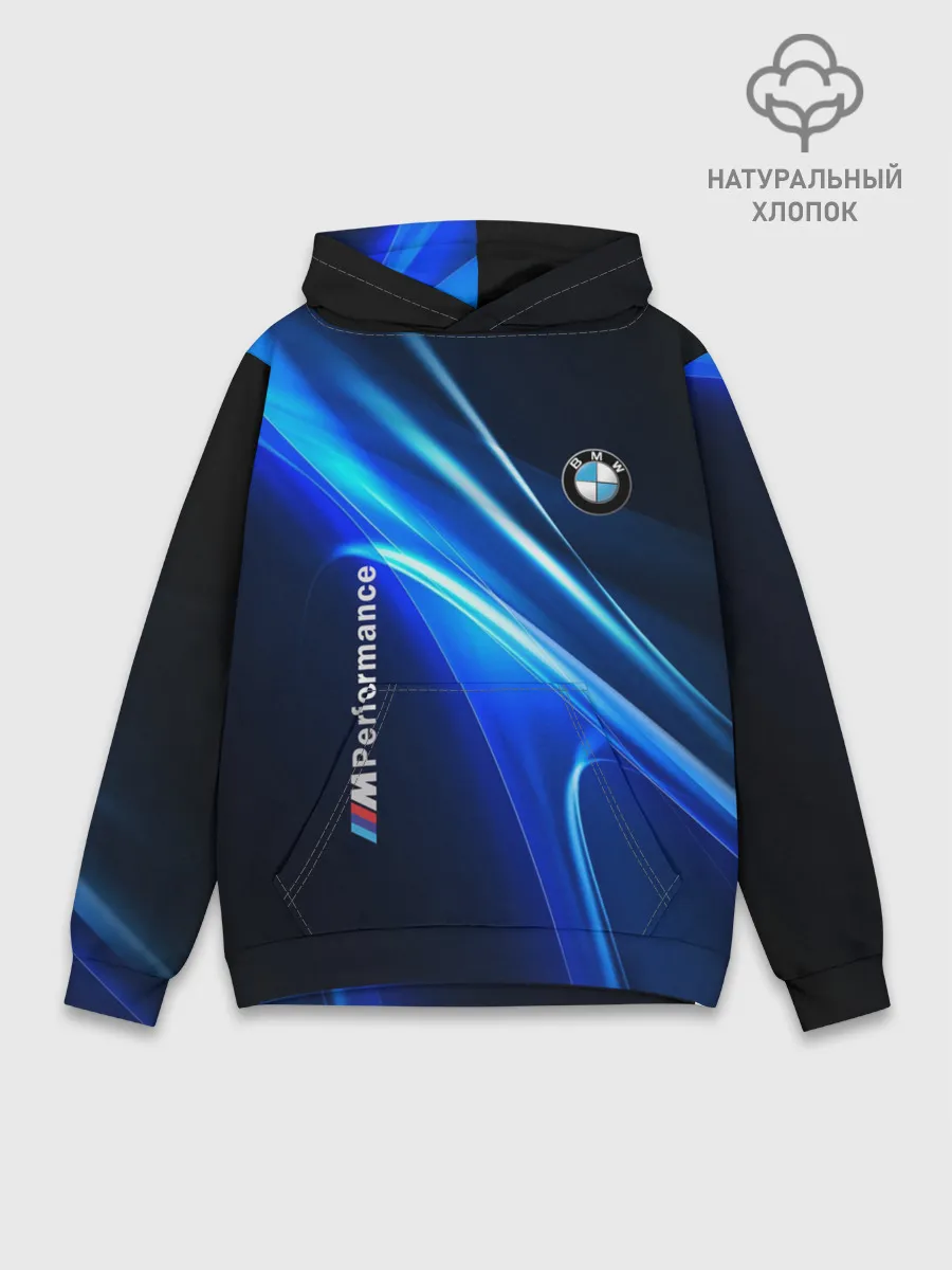 Худи мужской база хлопок / BMW