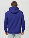 Худи мужской база хлопок / Синий