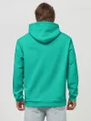 Худи мужской база хлопок / Бискайский зеленый без рисунка