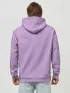 Худи мужской база хлопок / Глициниевый цвет