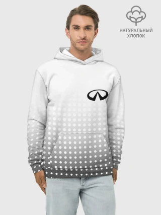 Худи мужской база хлопок / Infiniti
