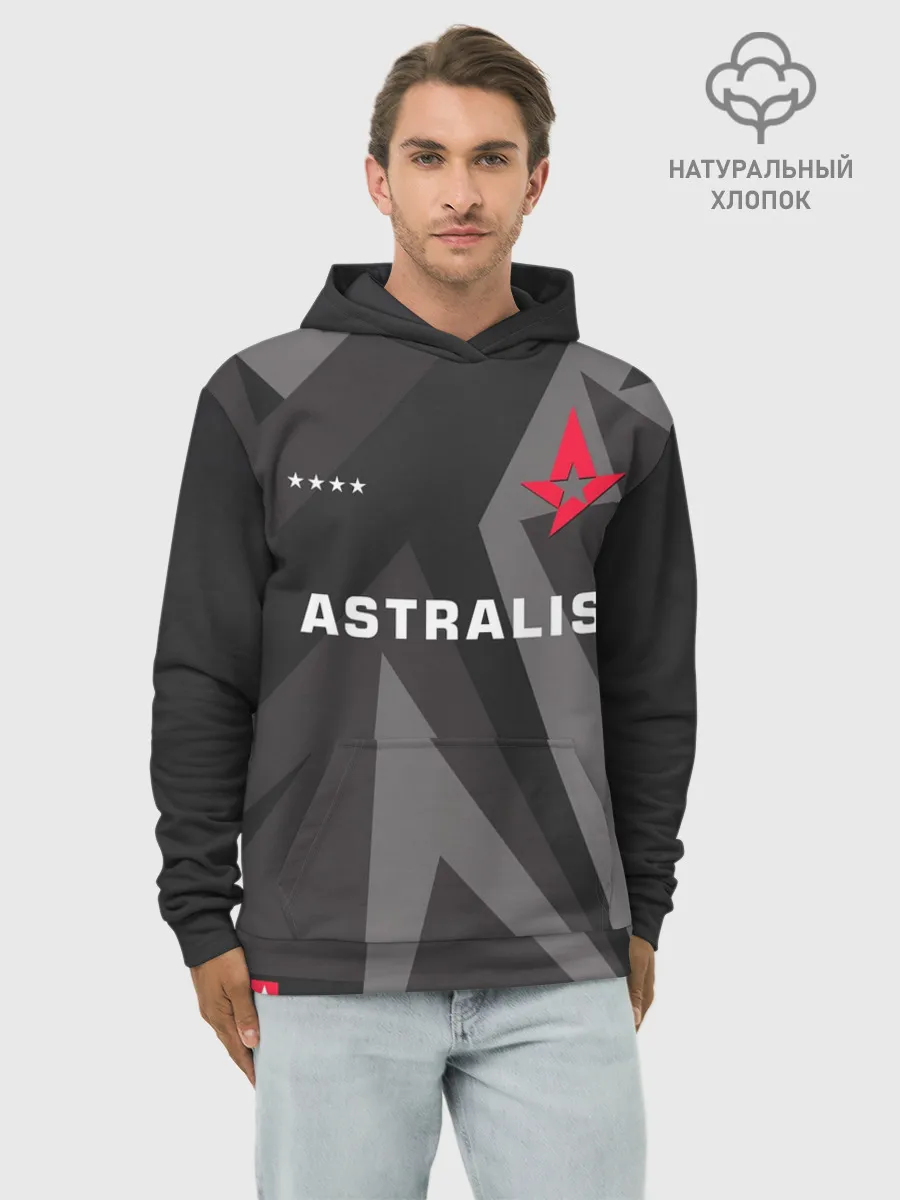 Худи мужской база хлопок / Astralis - Jersey Pro