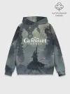 Худи мужской база хлопок / Genshin impact | Noelle