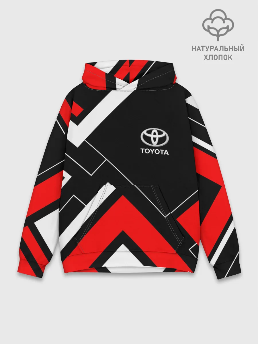 Худи мужской база хлопок / Toyota