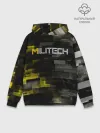 Худи мужской база хлопок / MILITECH камуфляж Cyberpunk 2077