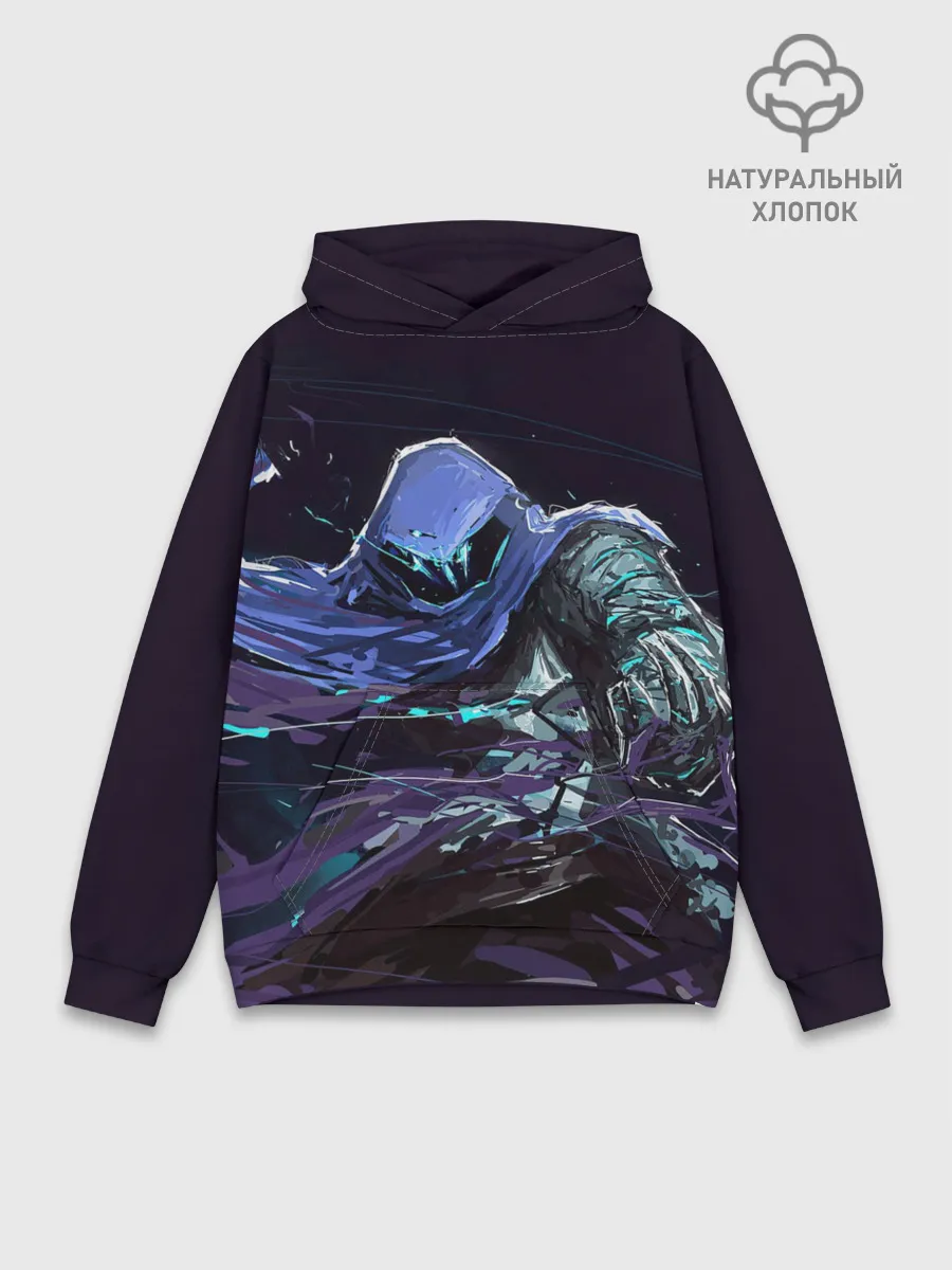 Худи мужской база хлопок / Omen