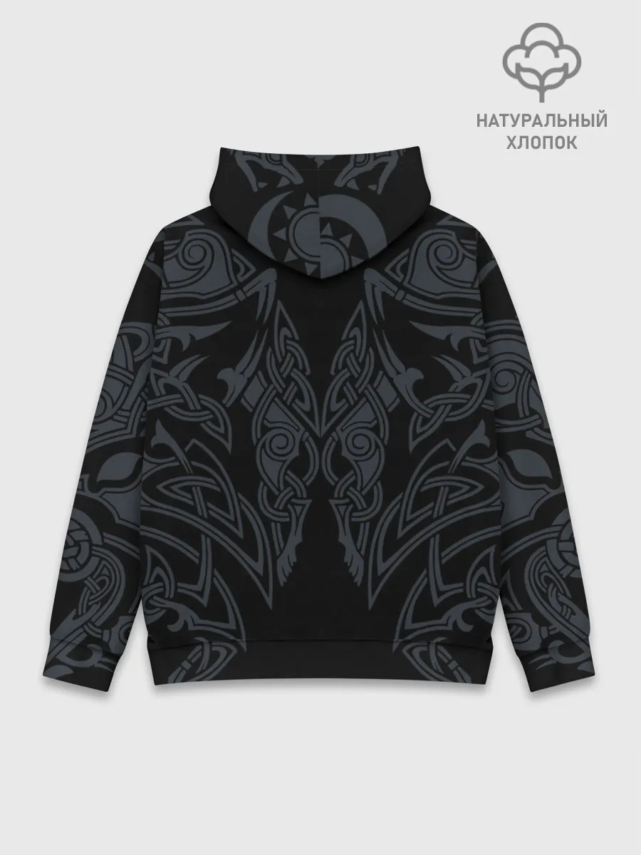 Худи мужской база хлопок / Фенрир