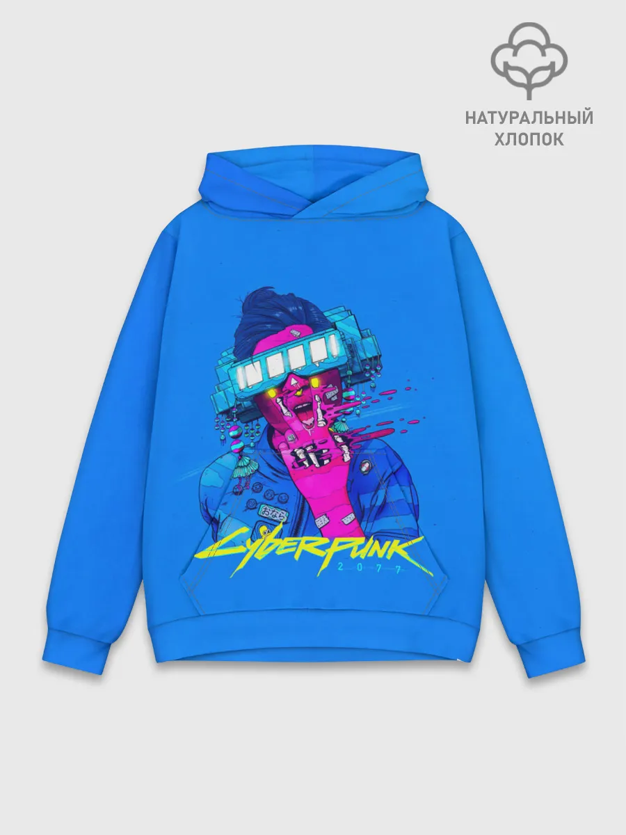 Худи мужской база хлопок / Cyberpunk 2077