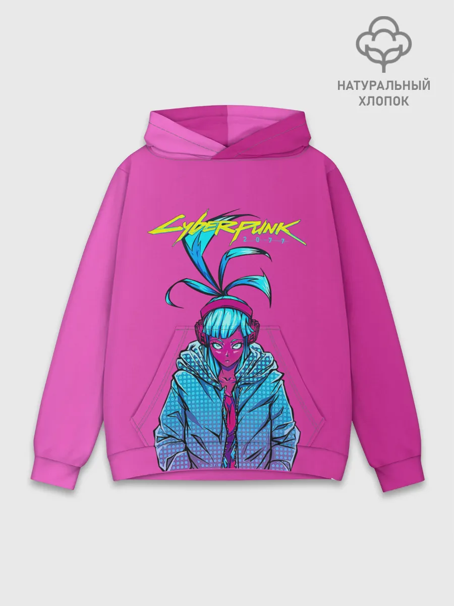 Худи мужской база хлопок / Cyberpunk 2077