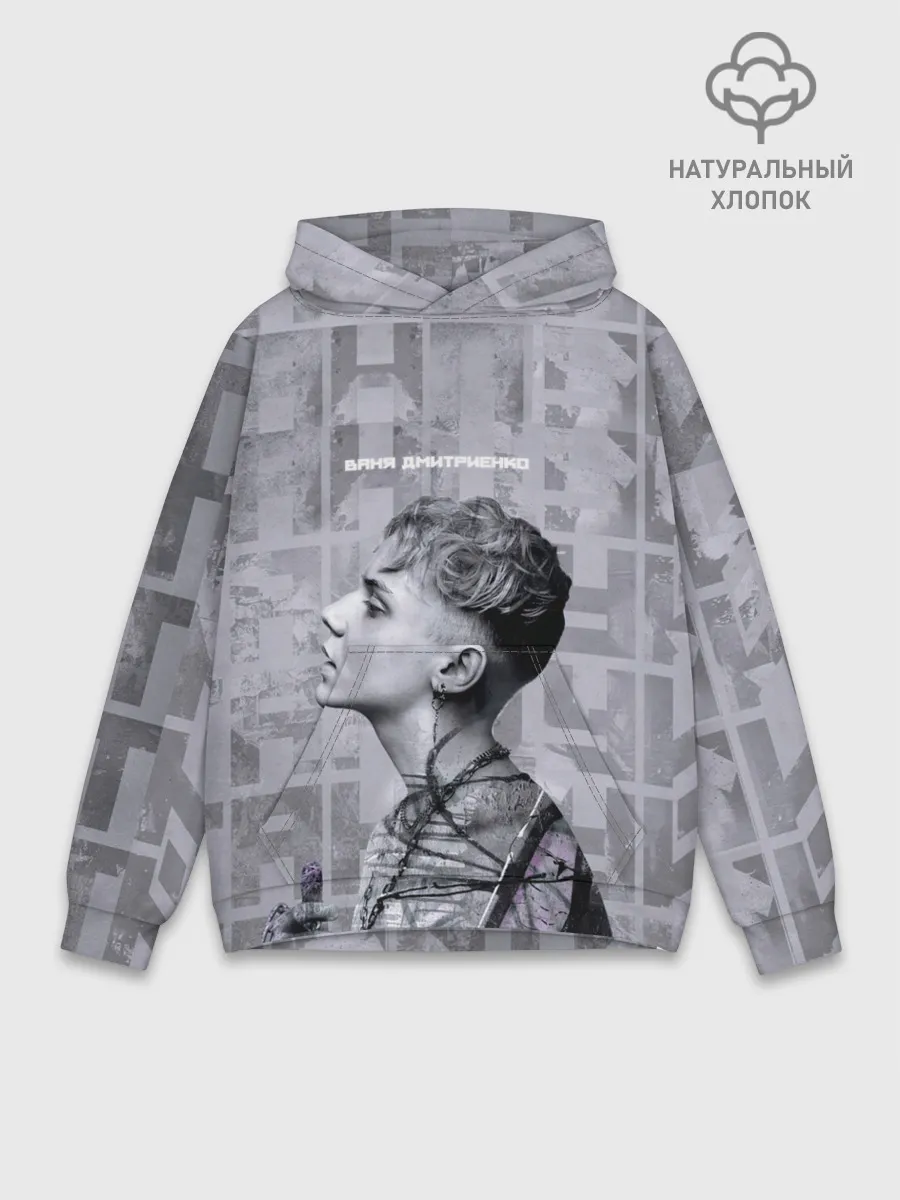 Худи мужской база хлопок / Ваня Дмитриенко